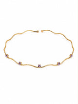 Collana Rigida Onde di Luce