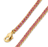 Collana Mini Tennis Choker Colorata