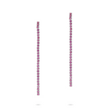 Mini Orecchini Tennis Colorati Lunghi