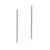 Mini Orecchini Tennis Colorati Lunghi