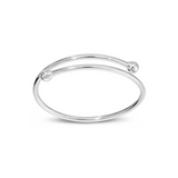 Anello Fedina Regolabile in Argento 925