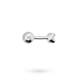 Orecchino Piercing Punto Luce con Pallina