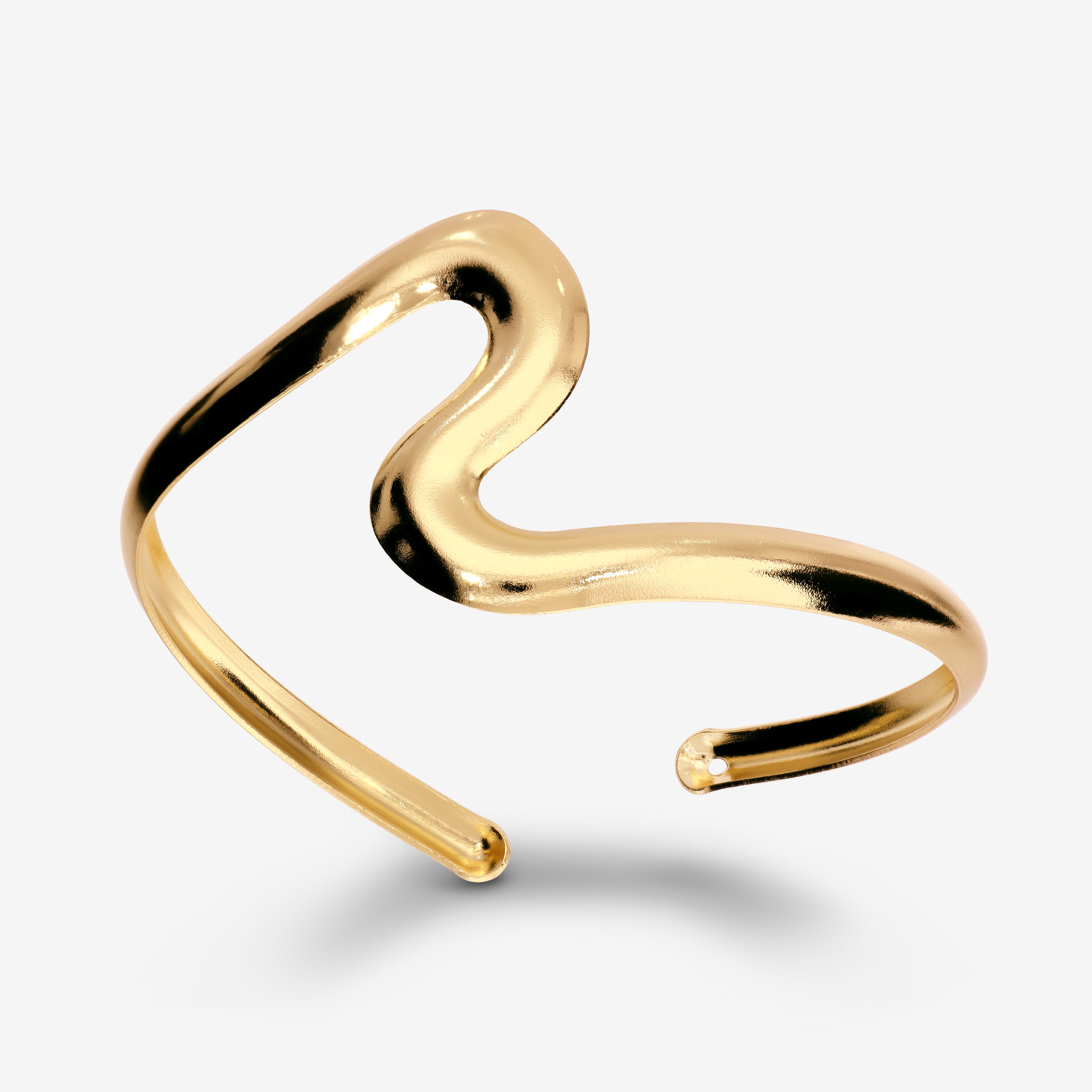 Bracciale semirigido alternato in oro Bianco 18k con diamanti | GV Bracciale semirigido alternato in oro Bianco 18k con diamanti | GV