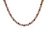 Collana Chocker Cuori di Luce Bianchi o Rosa