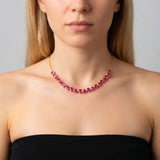 Collana Choker Cuori Colorati