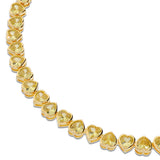 Collana Choker Cuori Colorati