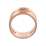 Two Band Ring with Engraved Names