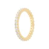 Anello Tennis in Zirconi Bianchi
