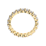 Tennis Veretta Ring with Colored Zirconia