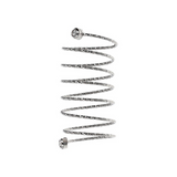 Anello a Spirale con Diamantini Finali