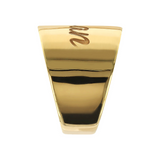 Band Ring with Engraving