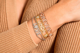 Bracciale con lettere personalizzate