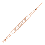 Bracciale con lettere personalizzate