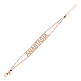 Bracciale con lettere personalizzate