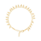 Bracciale con pendenti Croci