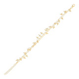 Bracciale con pendenti Croci