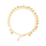 Bracelet with heart pendants