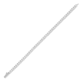 White Zircon Tennis Bracelet