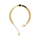 Bracciale Snake con con centrale colorato