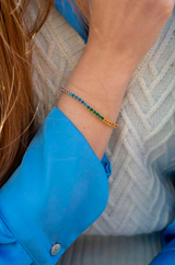 Rainbow Tennis Bracelet