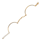 Personalized bracelet with semi-rigid thin tube