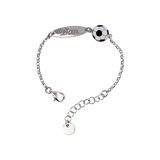 Bracciale bambini con targhetta incisa