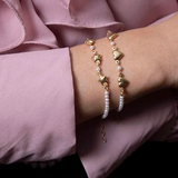 Pearl and Star Bracelet