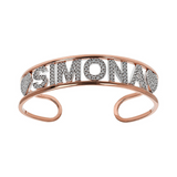 Personalized Rigid Open Slave Bracelet
