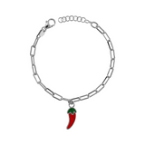 Taste of the Sea. Bracelet 1 Pendant Lemon/Chili/Octopus