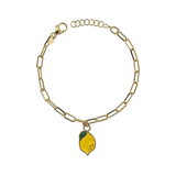 Taste of the Sea. Bracelet 1 Pendant Lemon/Chili/Octopus