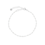 ANKLET with colored stones