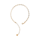 Fine anklet with little hearts