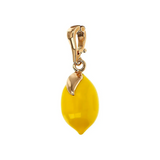 Taste of the Sea. Lemon Pendant for Necklace