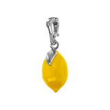 Taste of the Sea. Lemon Pendant for Necklace