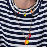 Taste of the Sea. Chili Pepper Pendant for Necklace