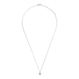 Fine necklace with zirconia heart
