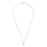 Fine necklace with zirconia heart