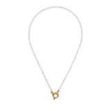 Collana con pietre colorate anellino