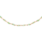 Sparkling Necklace with Colored Stones