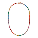 Tennis Rainbow Necklace