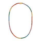 Tennis Rainbow Necklace