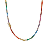 Tennis Rainbow Necklace