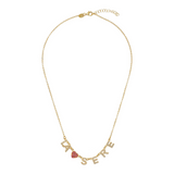 Personalized Necklace with Name in Precious Zirconia