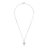 Collana Croce in Zirconi