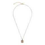 Collana con cubo Cuore