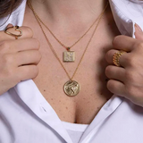 Collana con Tondo a Moneta