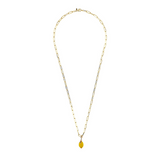 Taste of the Sea: Long Necklace with Sea Pendant