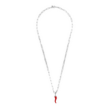 Taste of the Sea: Long Necklace with Sea Pendant