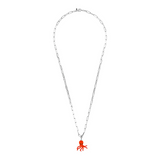 Taste of the Sea: Long Necklace with Sea Pendant