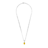 Taste of the Sea: Long Necklace with Sea Pendant